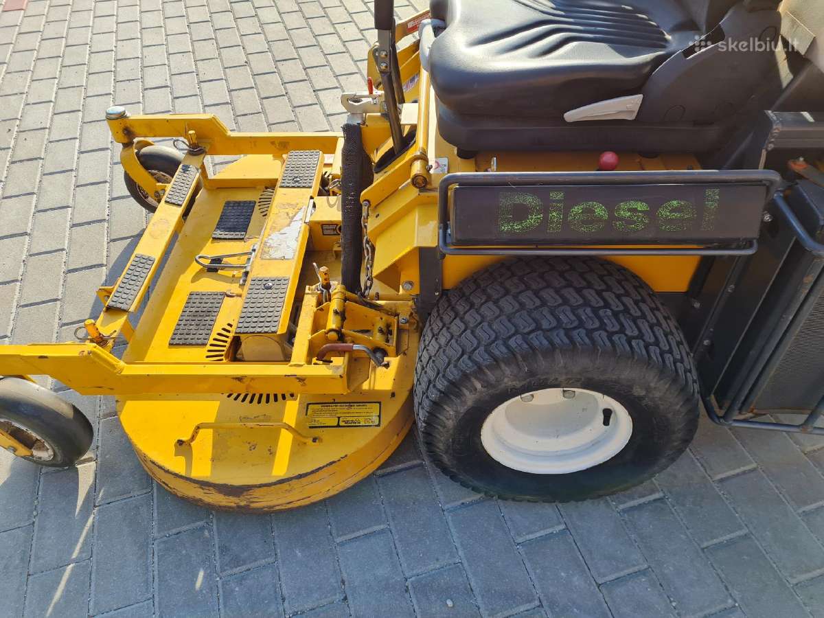 Vejapjove lapu surinkejas walker mower diesel - nuotraukos Nr. 7