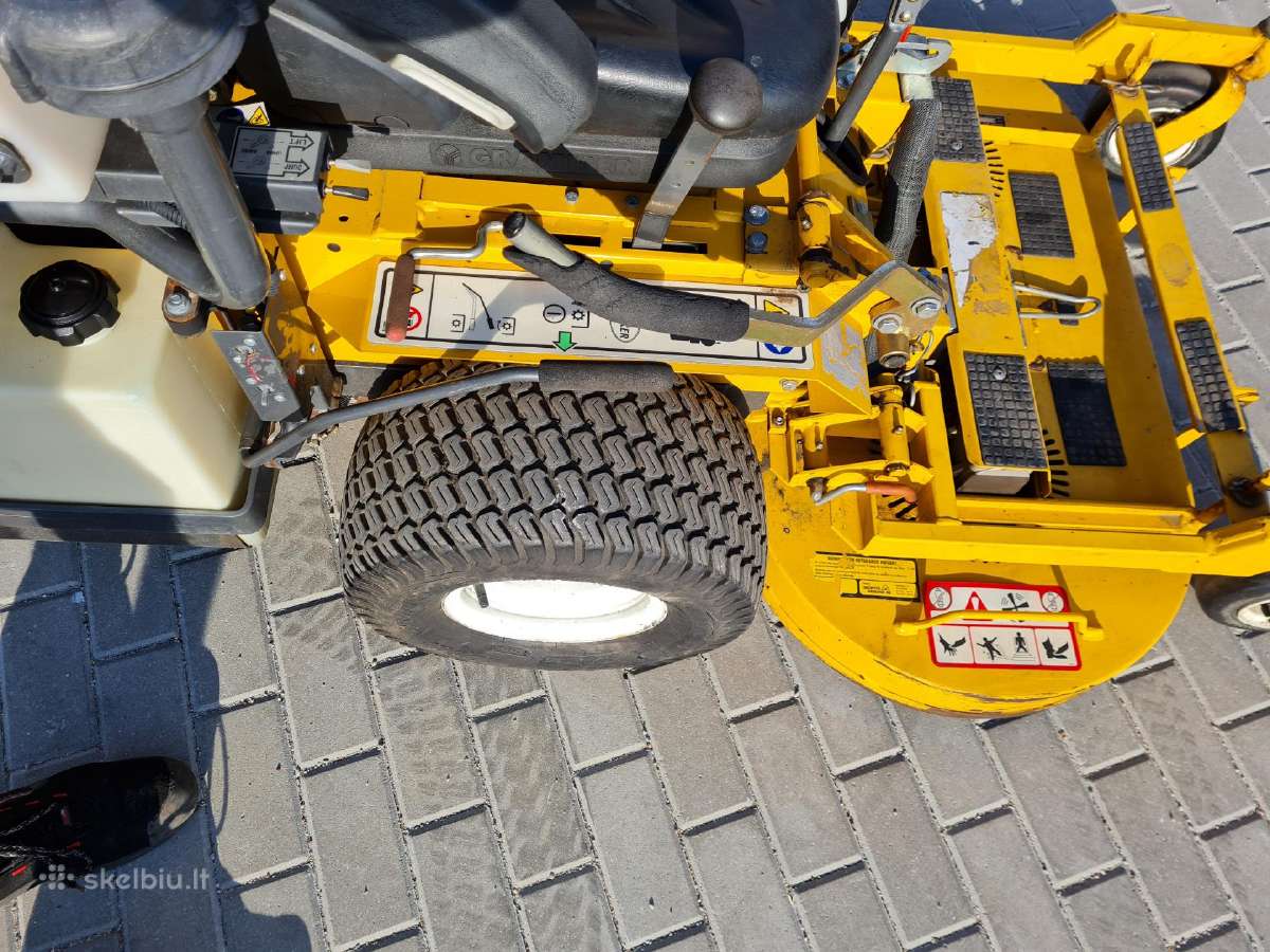 Vejapjove lapu surinkejas walker mower diesel - nuotraukos Nr. 8