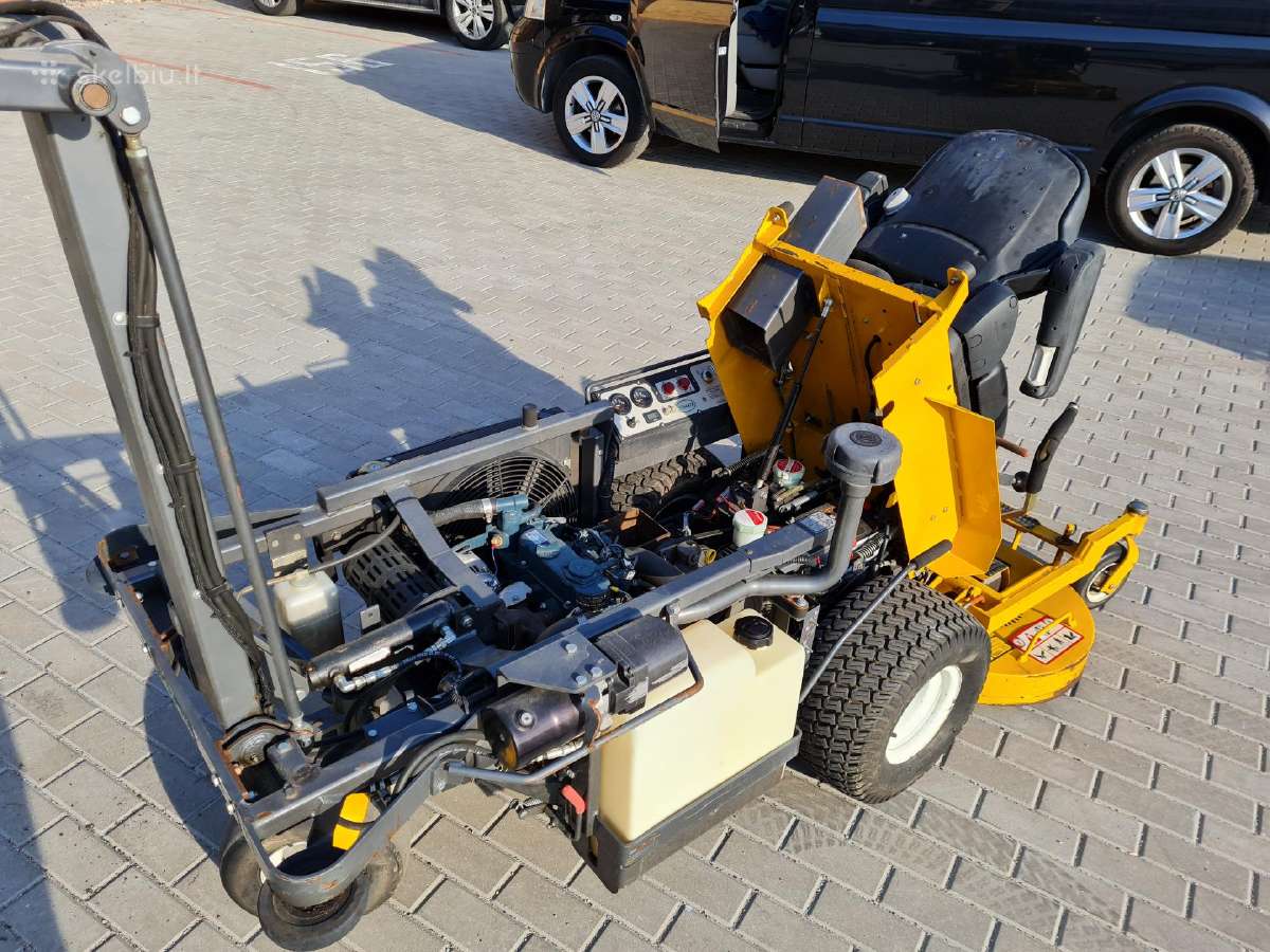 Vejapjove lapu surinkejas walker mower diesel - nuotraukos Nr. 16