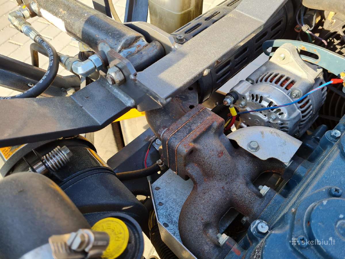 Vejapjove lapu surinkejas walker mower diesel - nuotraukos Nr. 15