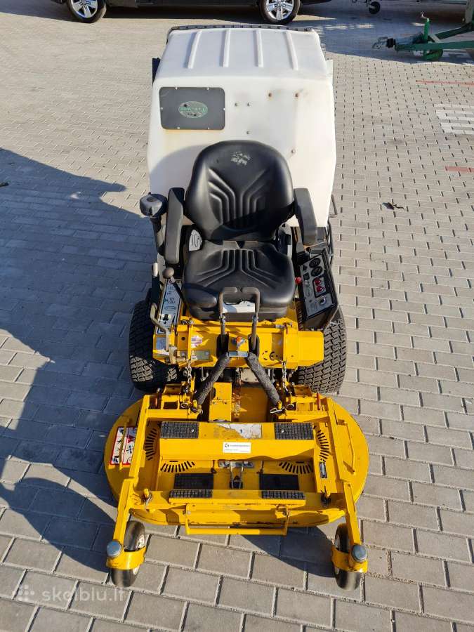 Vejapjove lapu surinkejas walker mower diesel - nuotraukos Nr. 11