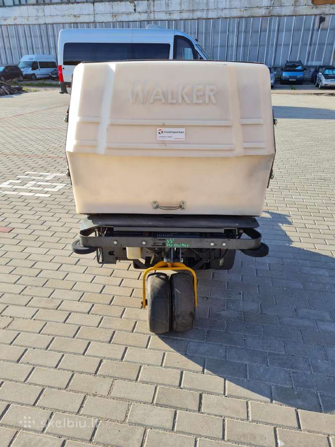 Vejapjove lapu surinkejas walker mower diesel - nuotraukos Nr. 24