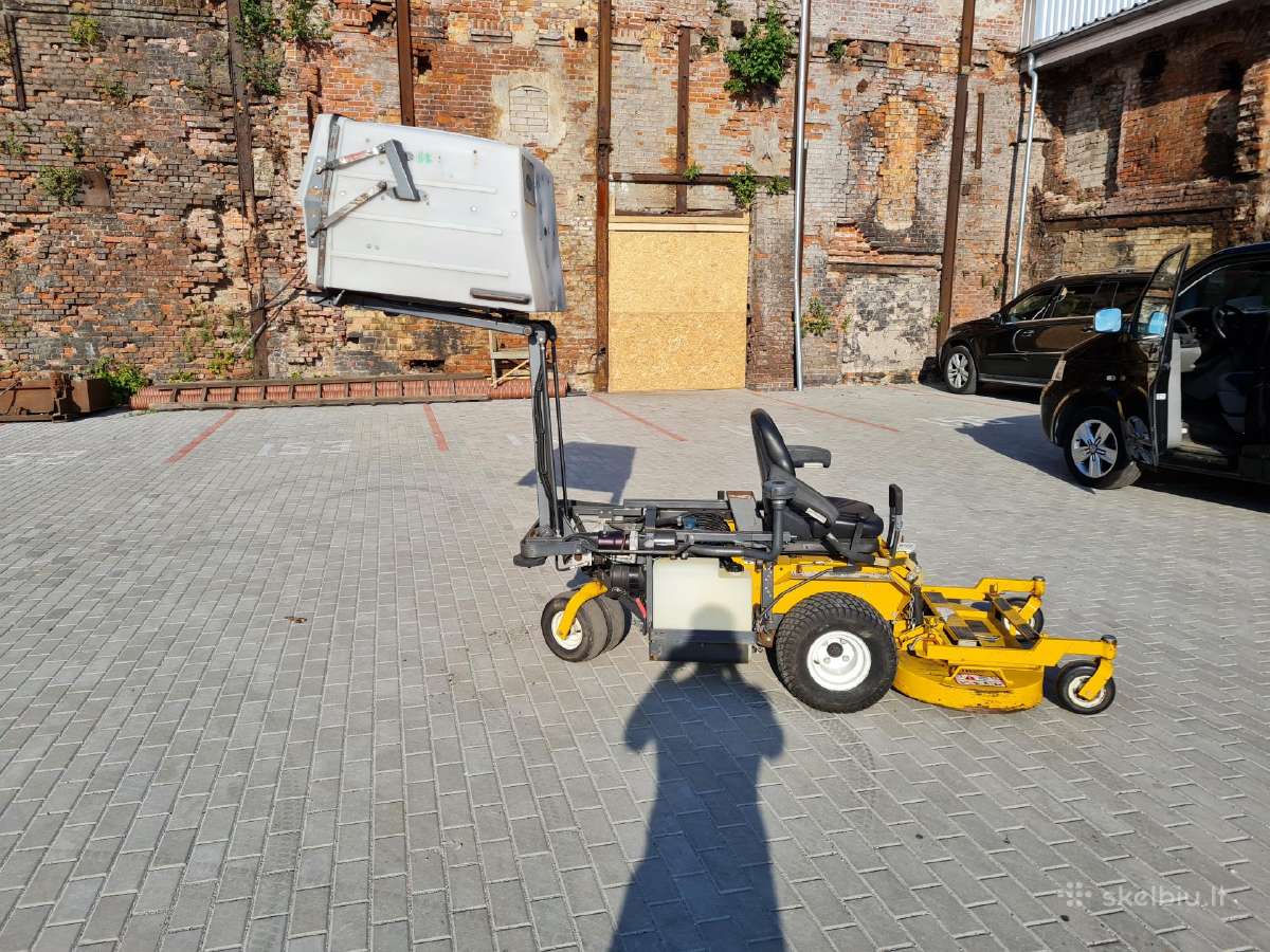Vejapjove lapu surinkejas walker mower diesel - nuotraukos Nr. 19