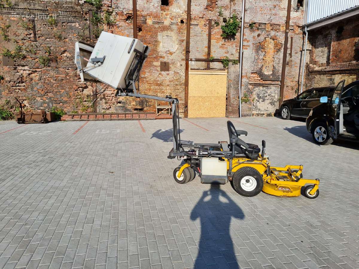 Vejapjove lapu surinkejas walker mower diesel - nuotraukos Nr. 3
