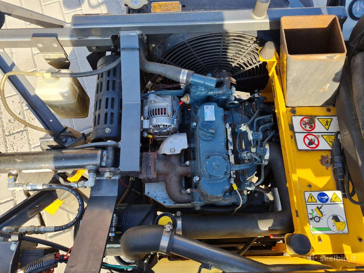 Vejapjove lapu surinkejas walker mower diesel - nuotraukos Nr. 22