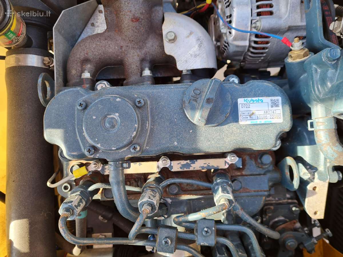 Vejapjove lapu surinkejas walker mower diesel - nuotraukos Nr. 23