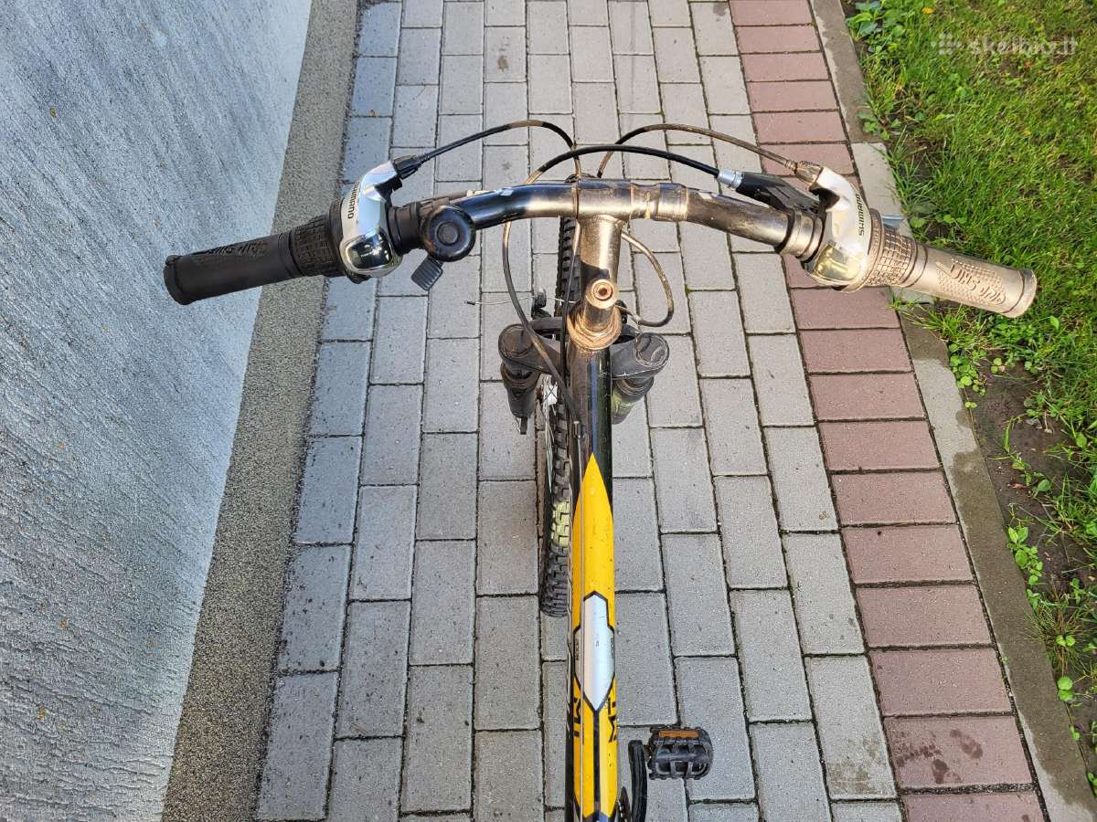 Dviratis Leader Fox, 24 " ratai, amortizatoriai - nuotraukos Nr. 2