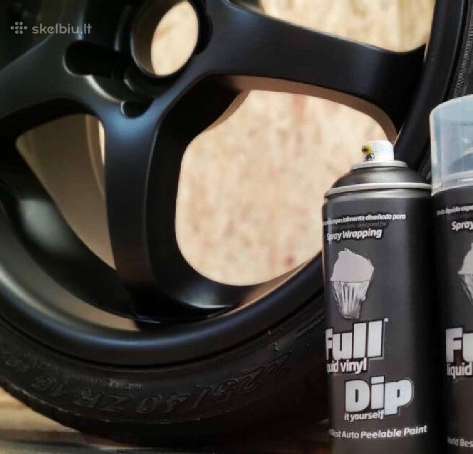 Plastidip, purškiami plėvelės dažai - nuotraukos Nr. 12
