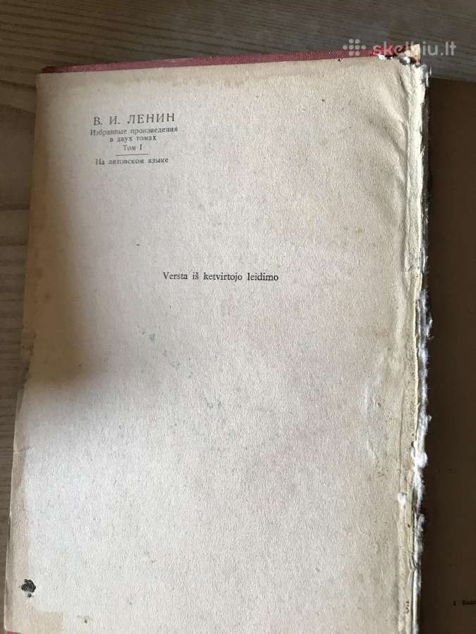 V.leninas Rinktiniai raštai dviem tomais - nuotraukos Nr. 9