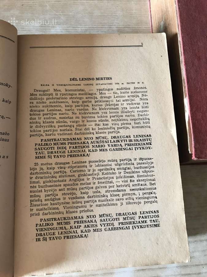 V.leninas Rinktiniai raštai dviem tomais - nuotraukos Nr. 8