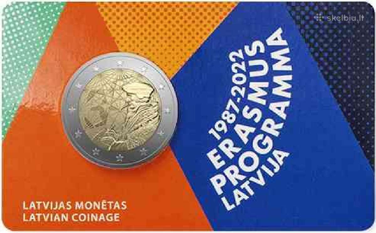 2022 Latvija Erasmus kortelė Bu
