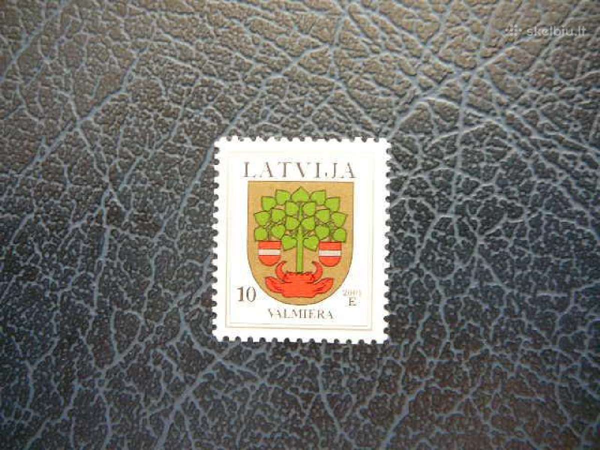 Herbai Standartai Latvija 2001 Mnh llt463 Dly