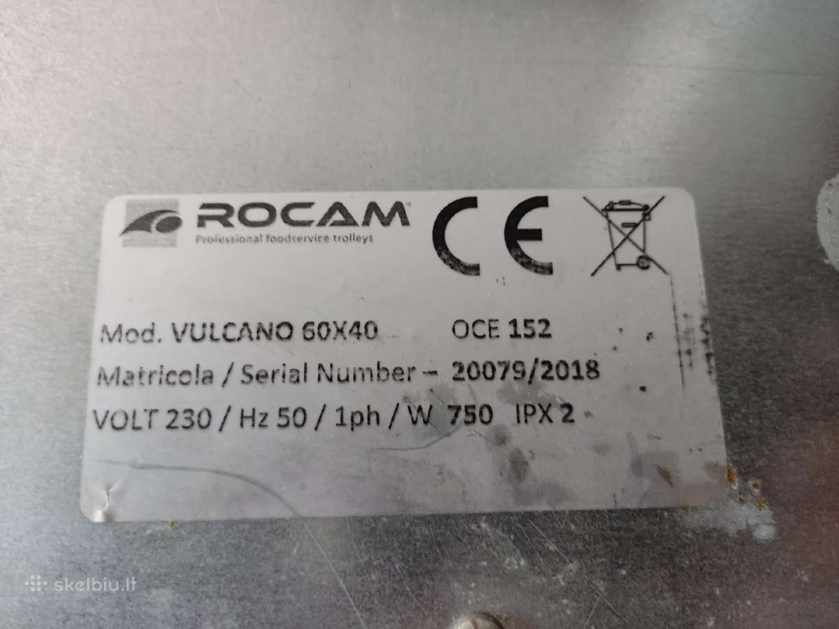 Naudota elektrinė plokštuma Rocam - nuotraukos Nr. 3