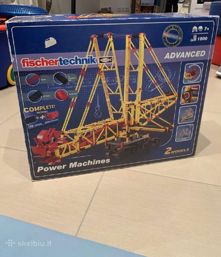 Fischertechnik konstruktorius "Power Machines"