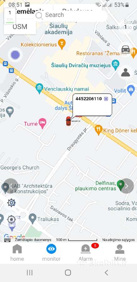 LCD monitorius 10 su 4G įrašytuvu ir 3 kameros - nuotraukos Nr. 18