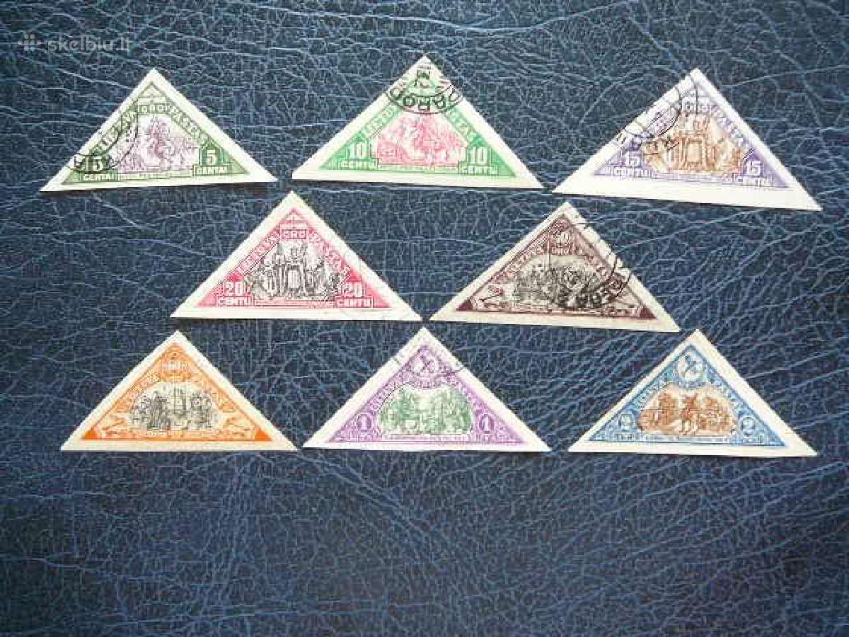 Lietuva 1932 Septyndieniai antsp. lit340/7 ab