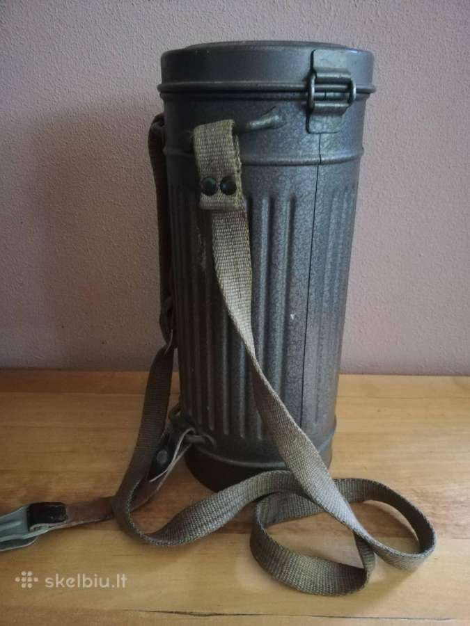 Ww2 auer vokiskas dujokaukes bakelis