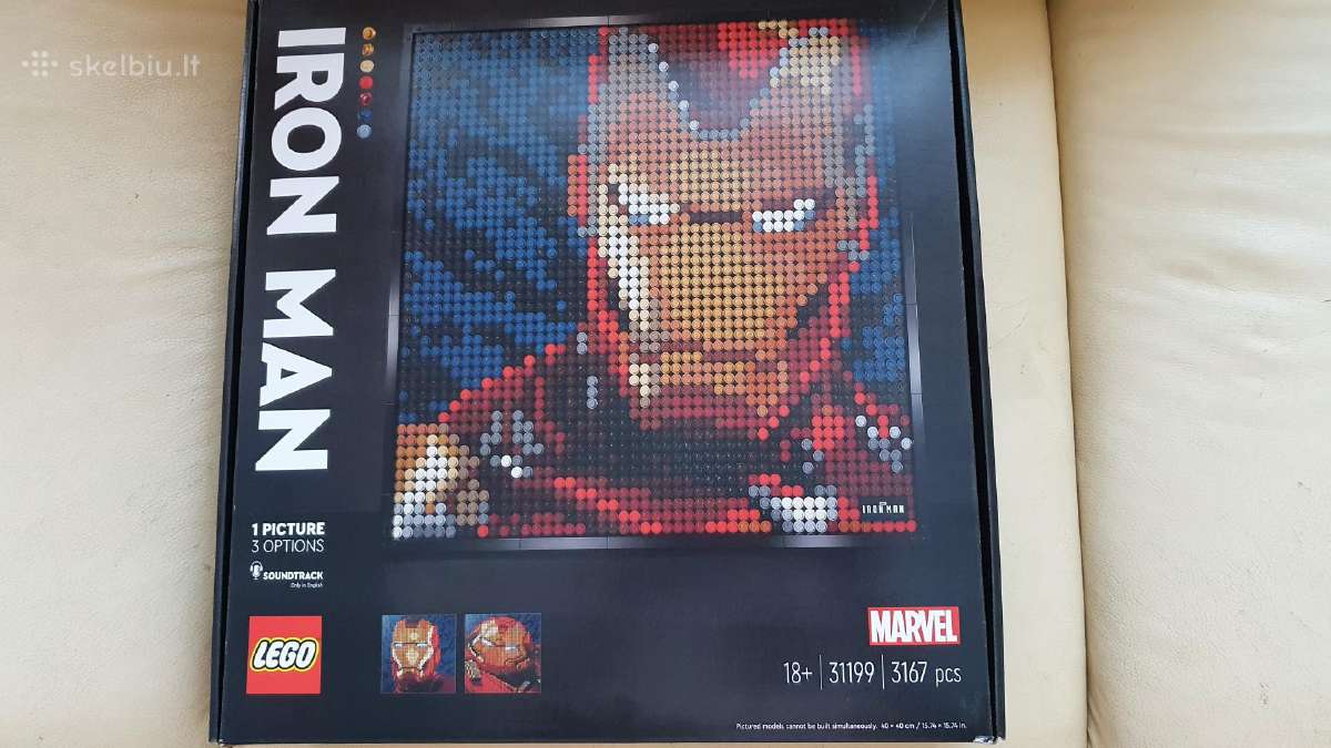 3x Lego „Marvel Studios“ Geležinis žmogus 31199 - nuotraukos Nr. 2