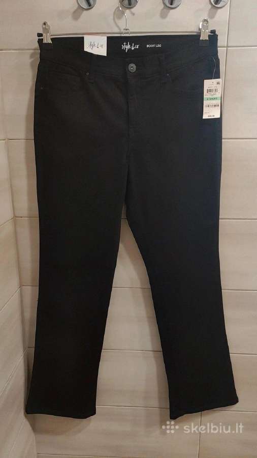 Nauji petite juodi klasikiniai džinsai Style & Co - nuotraukos Nr. 14