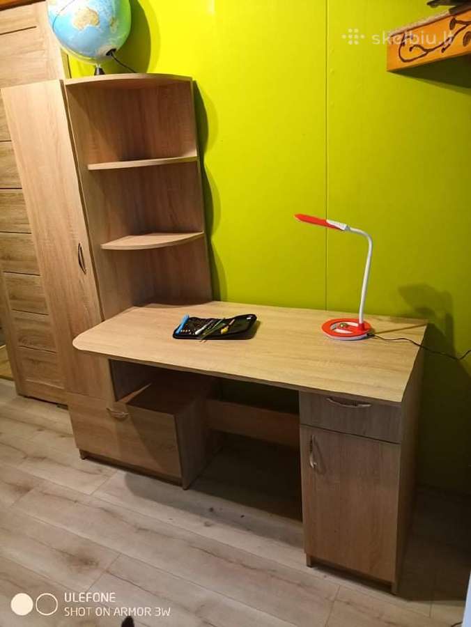 Rašomasis Stalas-spinteles "Šansas" (Mdp) - nuotraukos Nr. 5