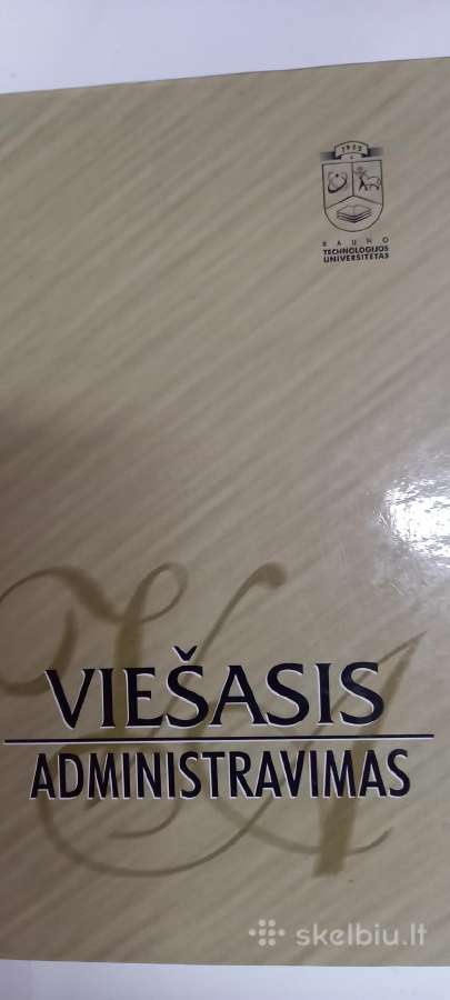 Knyga Viešasis administravimas