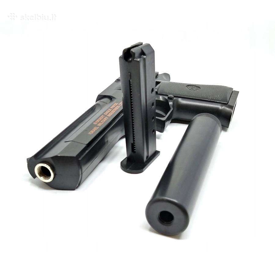 Airsoft, metalizuotas pistoletas – Desert Eagle