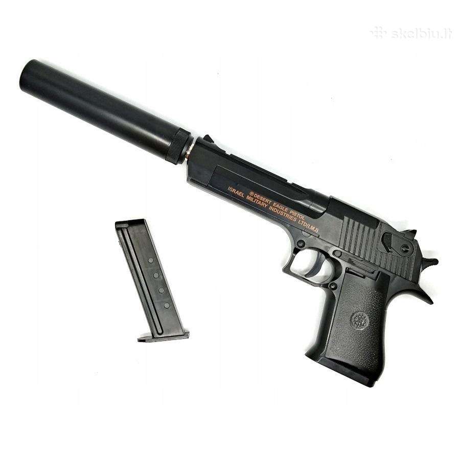 Airsoft, metalizuotas pistoletas – Desert Eagle - nuotraukos Nr. 2