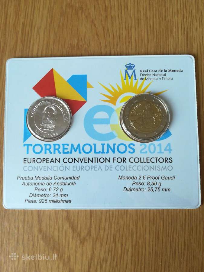 Ispanija 2014 m. proof