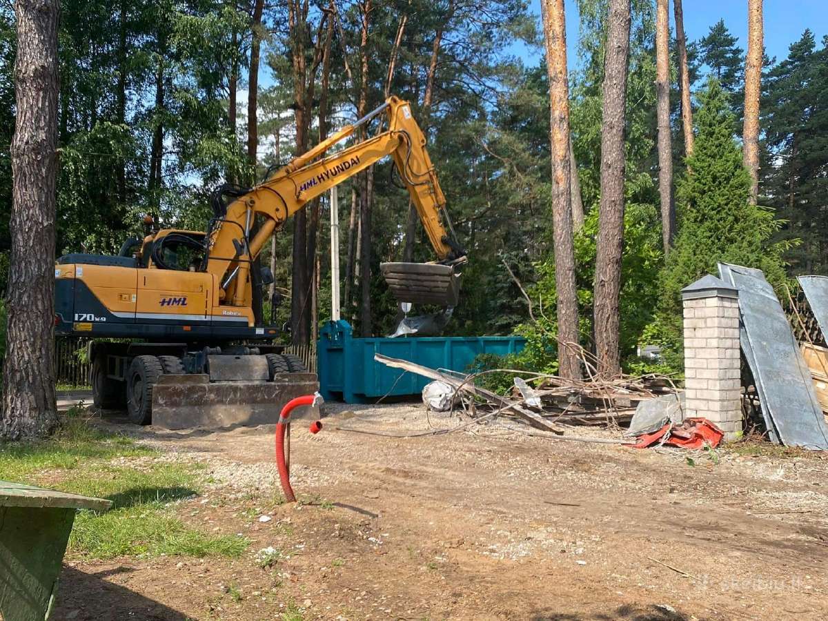 Šiukšlių konteineriu nuoma visi griovimo darbai - nuotraukos Nr. 7