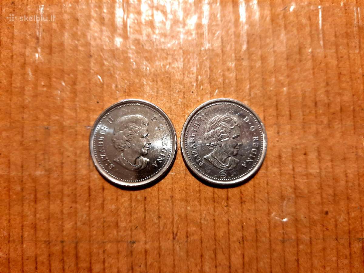 Kanados retesni 25 centai