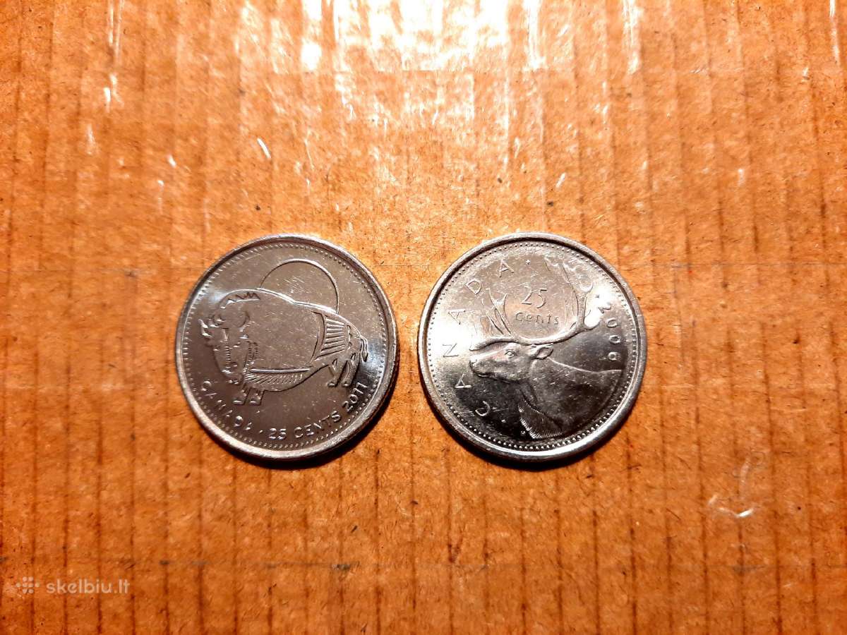 Kanados retesni 25 centai - nuotraukos Nr. 2