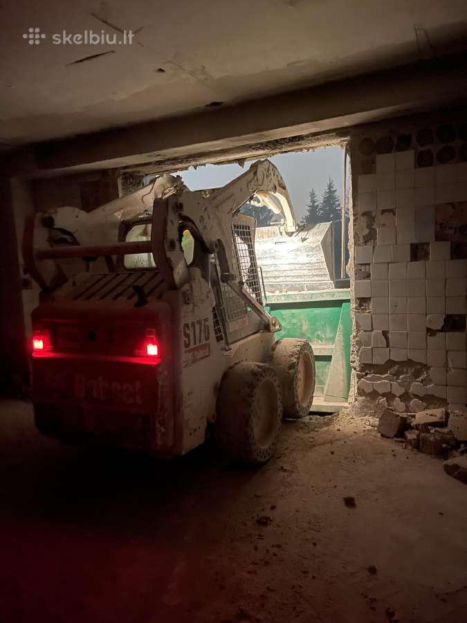 Šiukšlių konteineriu nuoma visi griovimo darbai - nuotraukos Nr. 13