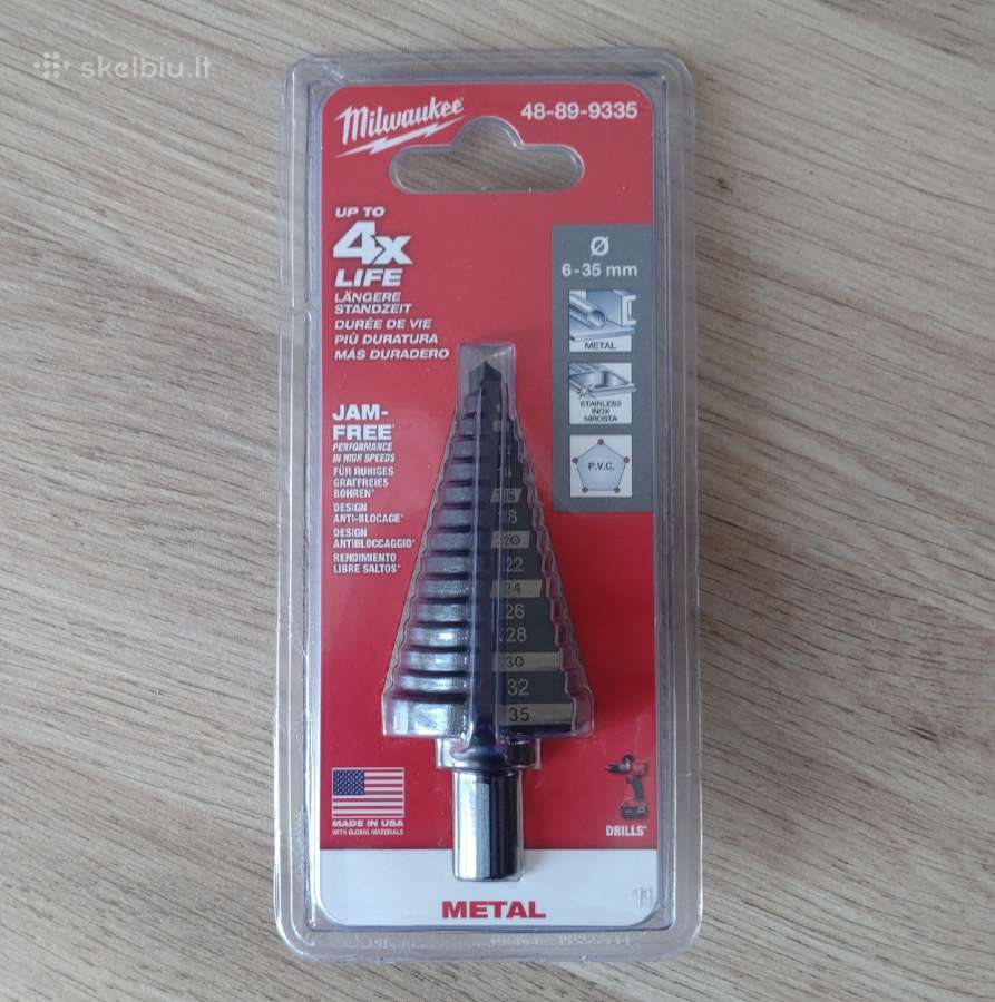 Makita, Milwaukee priedai, lagaminai - nuotraukos Nr. 2