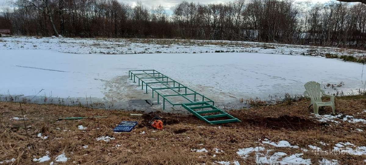 Stelažas - pastoliai. segmentai surenkami varžtais - nuotraukos Nr. 14
