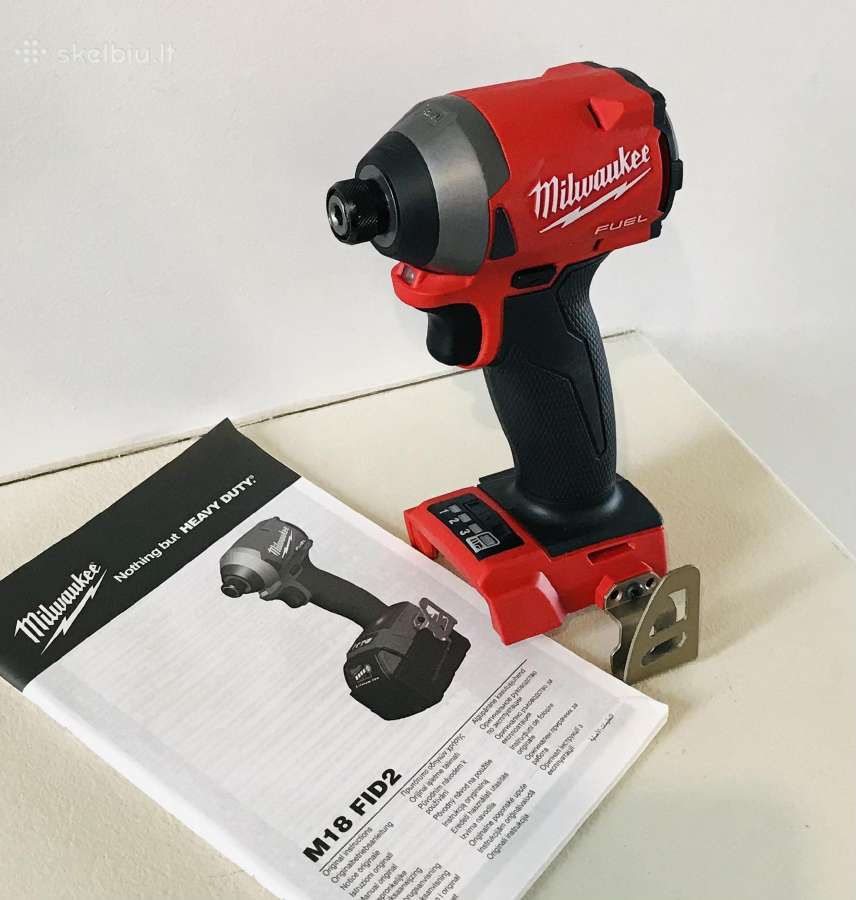 Nauji Milwaukee m18fid2 /m18bid /m18fid3 impaktai - nuotraukos Nr. 2