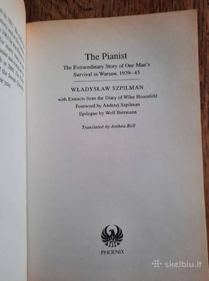 The Pianist (Wladyslaw Szpilman) (anglų k.) - nuotraukos Nr. 4
