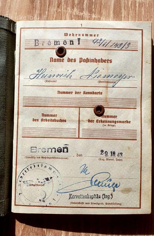 Vermachto Karinis bilietas - nuotraukos Nr. 7