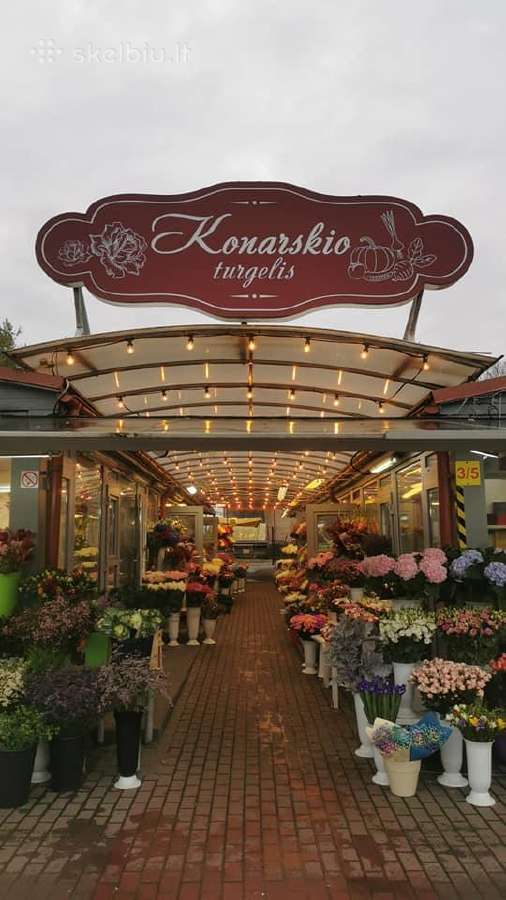 Išnuomojamas kioskas Konarskio gėlių turgelyje - nuotraukos Nr. 2