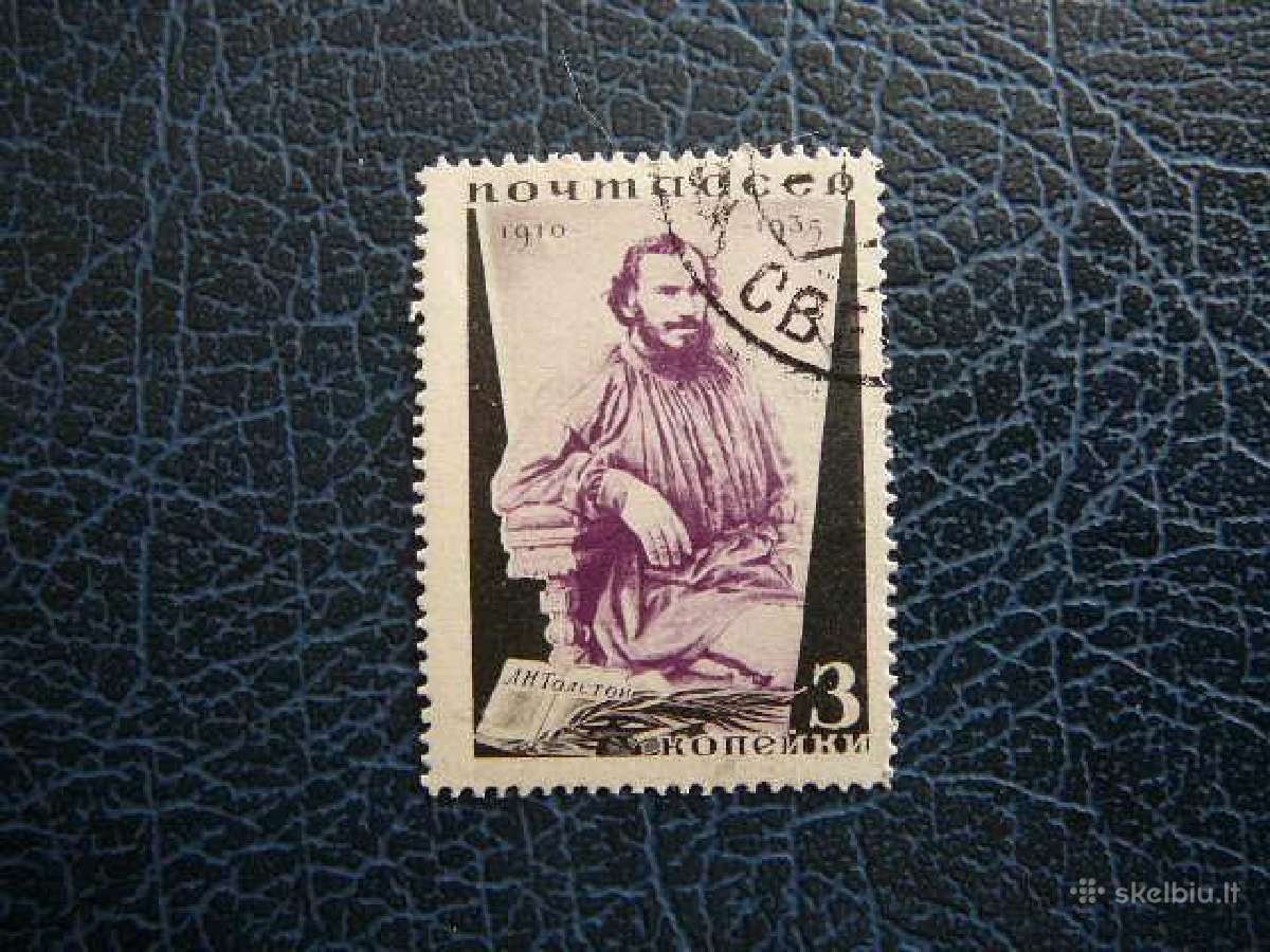 Ssr 1935 Rasytojas L. Tolstojus antsp. a536