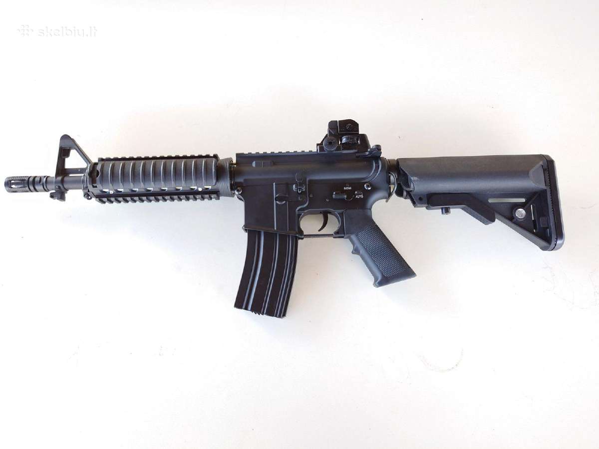 Pilnai metalinis Airsoft automatas m4 - nuotraukos Nr. 5