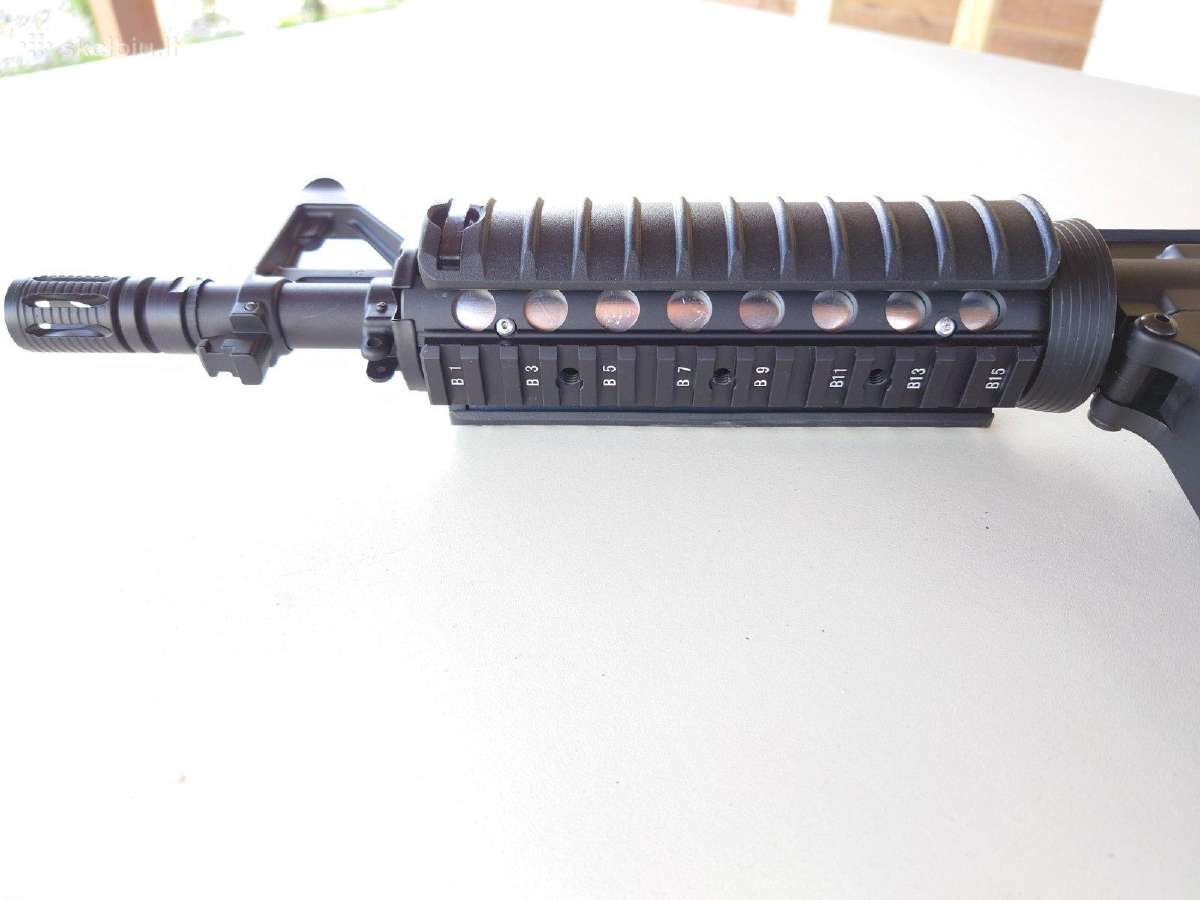 Pilnai metalinis Airsoft automatas m4 - nuotraukos Nr. 7