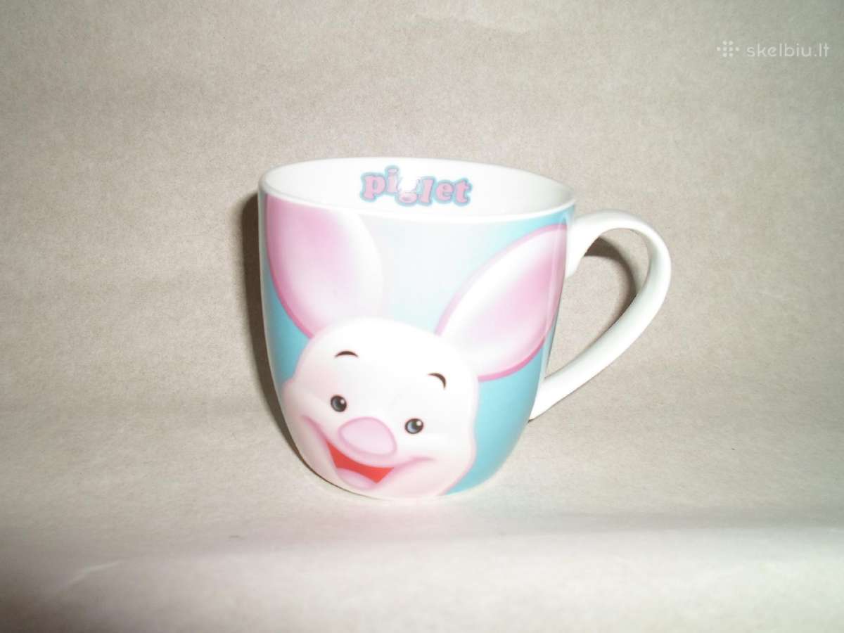Puodelis su Paršeliu (Piglet) iš Disney kolekcijos
