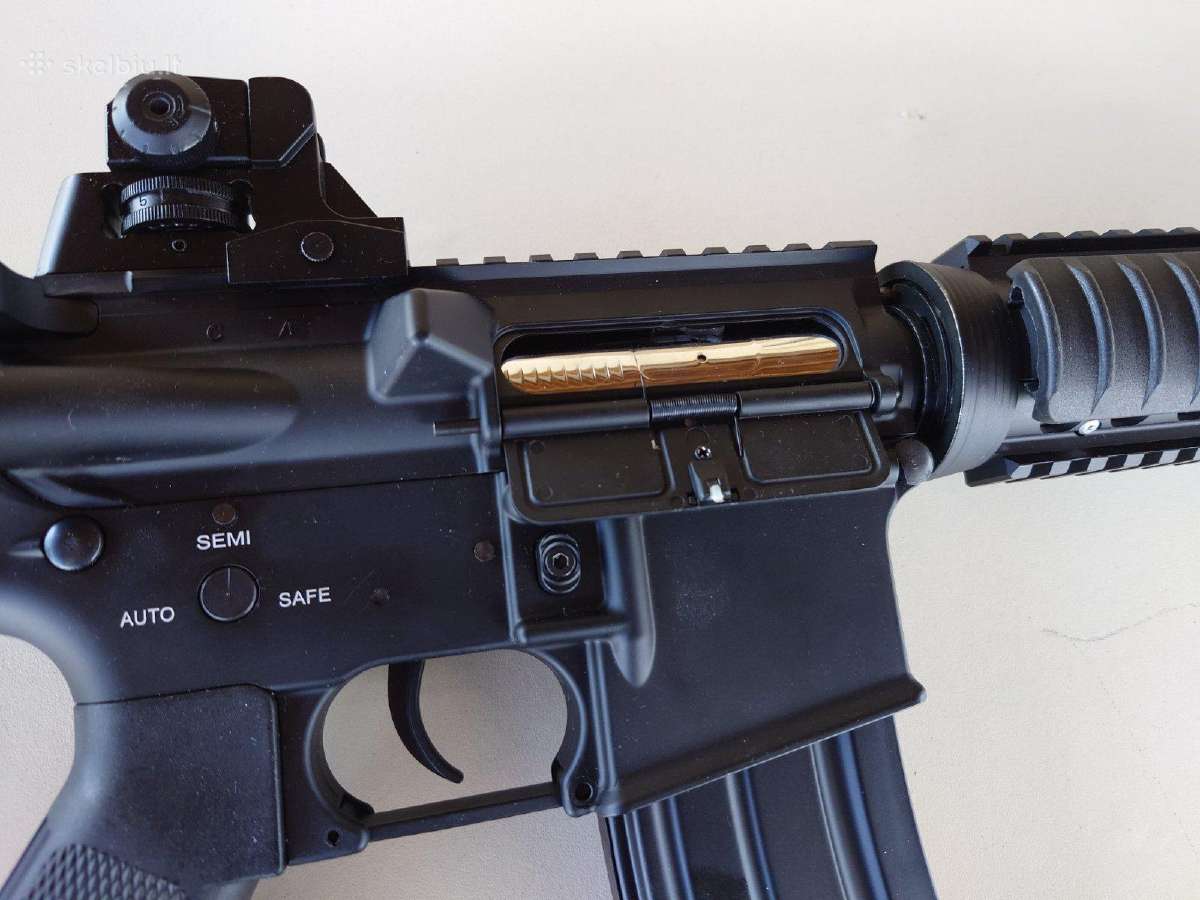 Pilnai metalinis Airsoft automatas m4 - nuotraukos Nr. 4