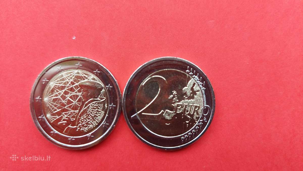 2022m.kipras 2 € „Erasmus “Unc