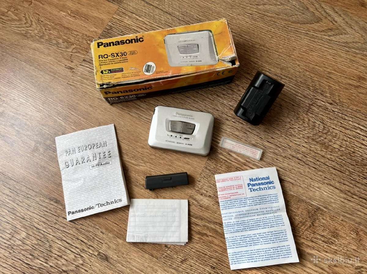 Kasetinis ausinukas Panasonic