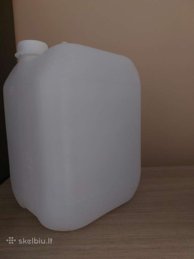 10 litrų plastmasiniai bakeliai maistui