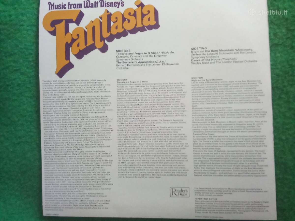 Fantasia - music from Walt Disney's - nuotraukos Nr. 2