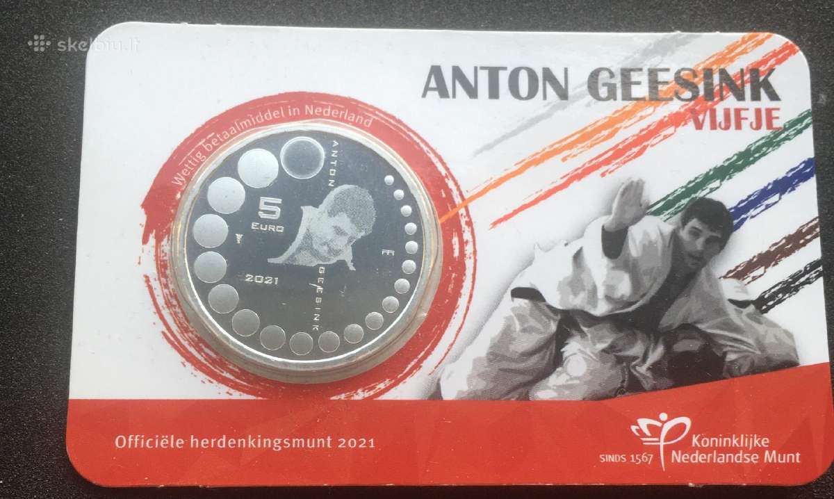 Nyderlandai 5 euro monetos - nuotraukos Nr. 2
