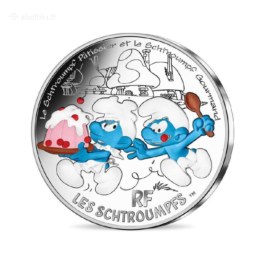 Prancūzija 2020 Smurfas gurmanas