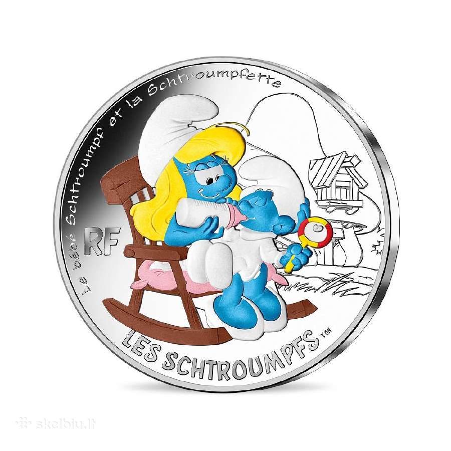 Prancūzija 2020 50 eurų mažylis smurfas - nuotraukos Nr. 5